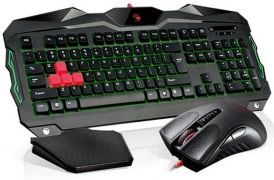 Клавиатура мышь игровая Bloody B2100 USB, LED-подсветка клавиш, 1.8 m