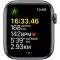 Apple Watch SE GPS, 44mm Space Grey Aluminium Case with Midnight Sport Band - Regular, Model A2352