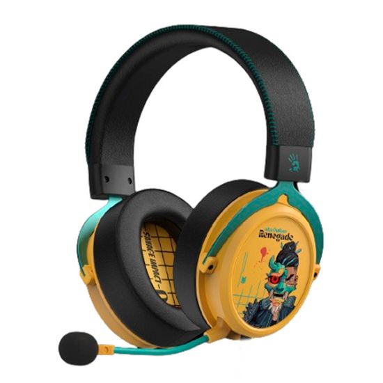 Наушники беспроводные игровые Bloody MR595 Renegade Yellow Sunset SAVAGE Наушники беспроводные игровые Bloody MR595 Renegade Yellow Sunset SAVAGE