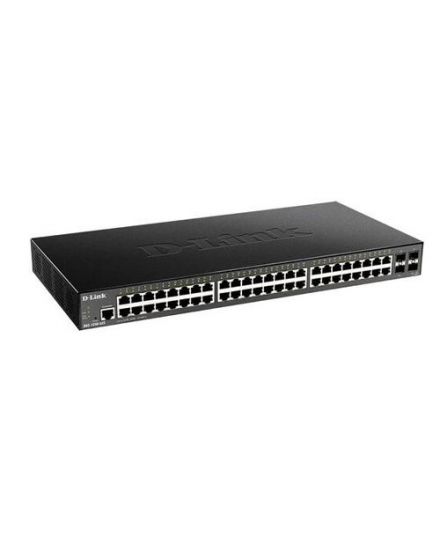 D-Link DGS-1250-52X/A1A WebSmart коммутатор 48 портами 10/100/1000Base-T и 4 портами 10GBase-X SFP