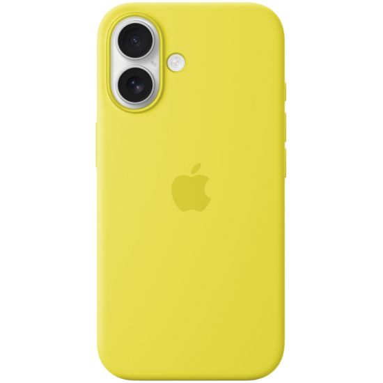 iPhone 16 Silicone Case with MagSafe - Star Fruit,Model A3313