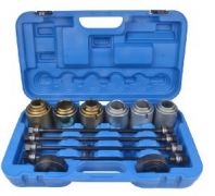 Набор для замены сайлентблоков, втулок и подшипников универсальный 26 предметов (М10, М12, М14, М16), в кейсе ROCKFORCE RF-933T1 15263