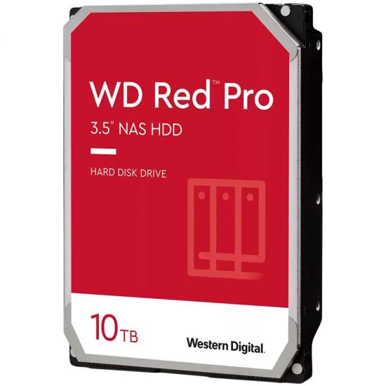 Жесткий диск для NAS систем HDD 10Tb Western Digital Red PRO SATA3 3,5" 7200rpm 256Mb WD102KFBX