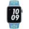 40mm Chlorine Blue/Green Glow Nike Sport Band - Regular