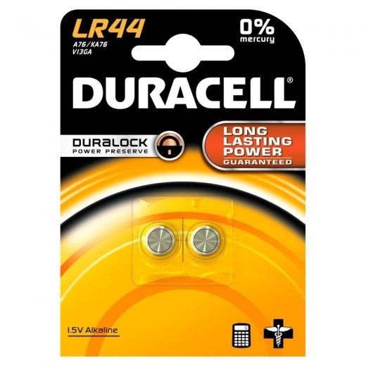 Батарейка Duracell Battery  Spec LR44 2BL VENx(504424)