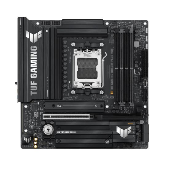 Материнская плата ASUS TUF GAMING B850M-PLUS WIFI AM5 4xDDR5 4xSATA 3xM.2 HDMI DP m-ATX