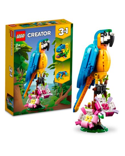 Lego 31136 Криэйтор Экзотический попугай