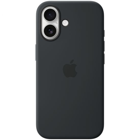 iPhone 17 Silicone Case with MagSafe - Black,Model A3558