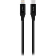 ttec AlumiCable Type-c - Lightning Fast Charging Cable 150cm , Black