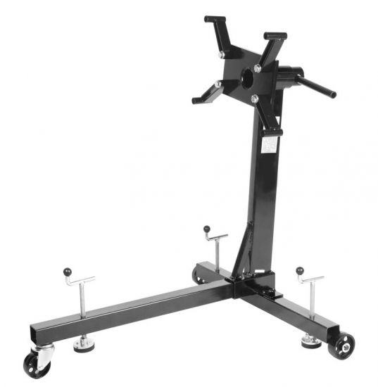 Кантователь двигателя  складной 340кг (3 колеса, 3 страховочных упора) ROCKFORCE RF-T23402 26771