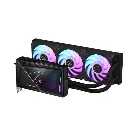 Видеокарта Gigabyte (GV-N5080AORUSX W-16GD) RTX5080 AORUS XTREME WATERFORCE 16G Видеокарта Gigabyte (GV-N5080AORUSX W-16GD) RTX5080 AORUS XTREME WATERFORCE 16G