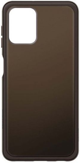 Чехол для Galaxy A22 Soft Clear Cover, black EF-QA225TBEGRU