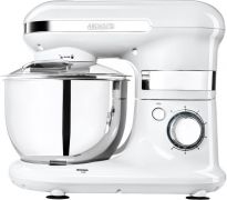 Миксер планетарный ARDESTO KSTM-8040, 800Вт, 6 режимов, 3 насадки, белый