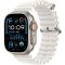 Apple Watch Ultra 2 GPS + Cellular, 49mm Titanium Case with White Ocean Band,Model A2986