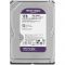 Жесткий диск для видеонаблюдения HDD  1Tb Western Digital Purple SATA 6Gb/s 64Mb 3,5" WD11PURZ