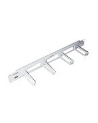 3M GE-7000-0201-9 Кабельный горизонтальный органайзер 1U, 19", 4 кольца, метал, серый