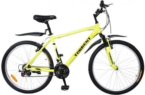 Велосипед Torrent City Cruiser 18 зеленый-желтый
