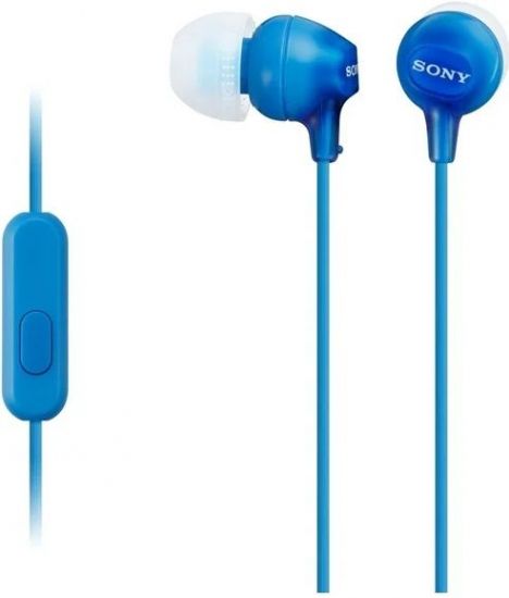Наушники Sony MDR-EX14AP синий