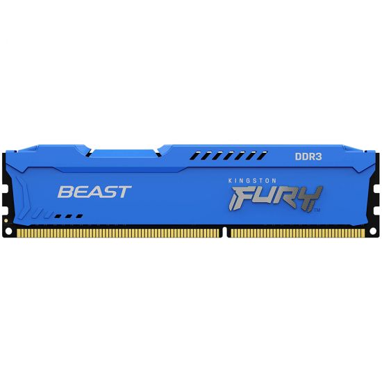 Kingston 4GB 1600MT/s DDR3 CL10 DIMM FURY Beast Blue, EAN: 740617318197