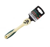 Трещотка реверсивная с изгибом в пластиковом антикорозийном корпусе 1/4''(L-155мм, 72зуб) 51674 RF-802227