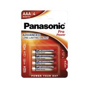 Батарейка щелочная PANASONIC Pro Power AAA/4B