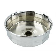 Съемник масляных фильтров торцевой, диаметр 73*74 мм., 14 граней, квадрат 1/2 дюйма A1-PJ102 PJ102