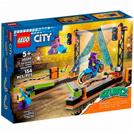 Конструктор LEGO City Stuntz Каскадерская задача «Клинок»