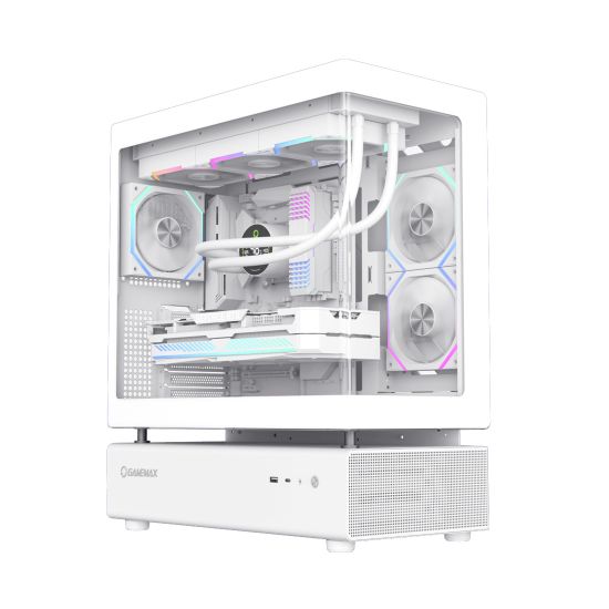 Компьютерный корпус Gamemax N80 WH White без Б/П Компьютерный корпус Gamemax N80 WH White без Б/П