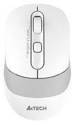 Мышь A4tech Fstyler FB10CS-Grayish/White, оптическая 2000DPI, беспроводная BT+2,4G