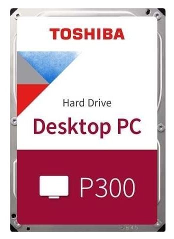 Жесткий диск HDD 2Tb TOSHIBA P300 SATA 6Gb/s 5400rpm 128Mb 3.5" HDWD220UZSVA