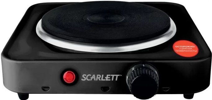 Электроплитка Scarlett SC-HP700S11 черный