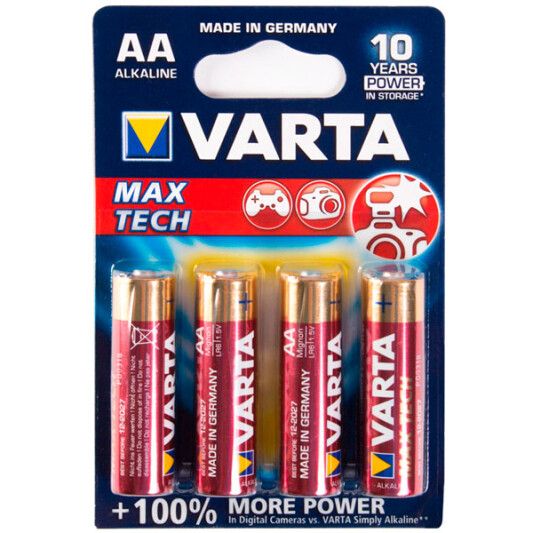 Батарейки Varta Maxi-Tech 1,5V AA 4706 (4шт.)