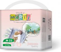 Подгузники MARTI M, 23 шт