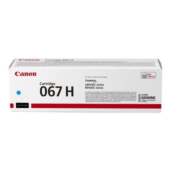 Картридж-тонер CRG 067H С Toner Cartridge Cyan for MF651Cw/MF655Cdw/MF657Cdw/LBP631Cw/LBP633Cdw