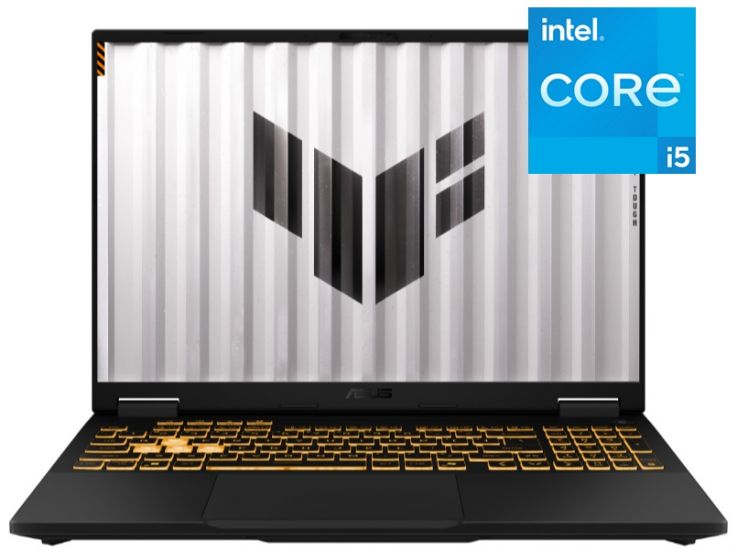 Ноутбук Asus TUF Gaming F16 FX608JM-RV049 16″ WUXGA IPS 165 Hz / Intel® Core™ i5-13450HX / 16 GB / 512 GB SSD / NVIDIA RTX 5060 8 GB / Без ОС / Серый (90NR0MI1-M002X0)