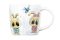 Набор детской посуды Ardesto Bunnies 3 пр., фарфор AR3456BS