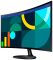 Mонитор 24" Samsung LS24D360GAIXCI Curved /1920x1080/ 100Hz /4ms/ 250кд/м²/ DP, HDMI