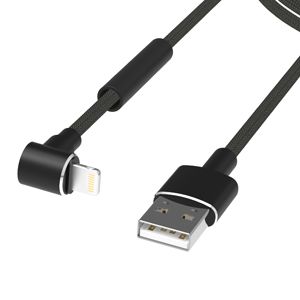 Кабель Apple Ritmix RCC-423 Gaming lightning-USB 2 A Black