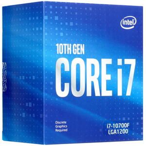 Процессор Intel Core i7-10700F Comet Lake (2900MHz, LGA1200, L3 16Mb), box