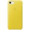 iPhone 8 / 7 Leather Case - Spring Yellow
