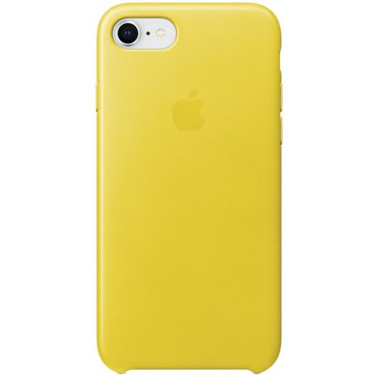 iPhone 8 / 7 Leather Case - Spring Yellow