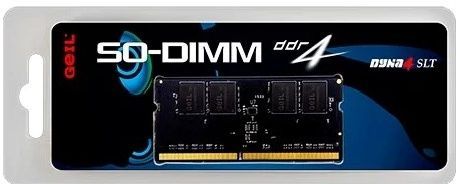 Оперативная память для ноутбука 8GB DDR4 2400MHz GEIL PC4-19200 SO-DIMM 1,2V GS48GB2400C17S