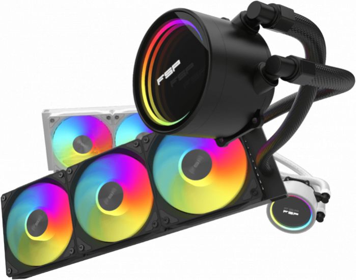 СЖО FSP AE36-B FSP, 360mm, support LGA1700/1851, AM5, RGB, Black