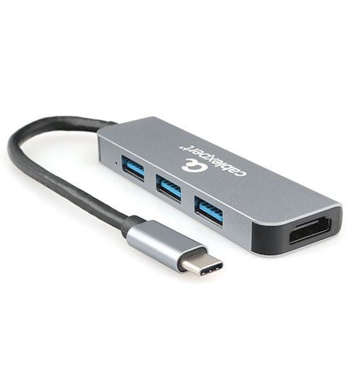 Конвертер Cablexpert USB C на 3xUSB, HDMI3 (A-CM-COMBO2-01)
