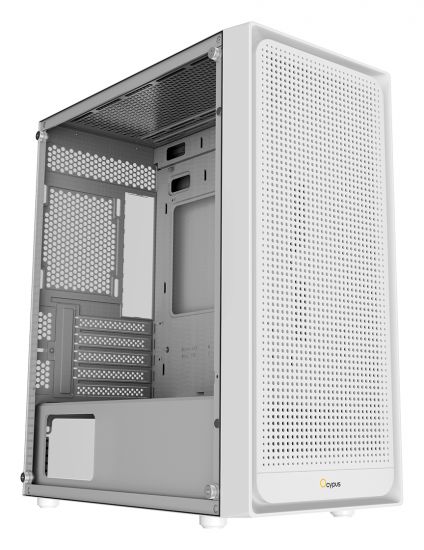 Корпус Ocypus Gamma C50 WH mATX/ITX 3xUSB Белый Gamma-C50-WHG000XX-GL