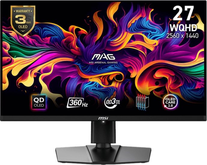 26.5" MSI MAG 271QPX черный