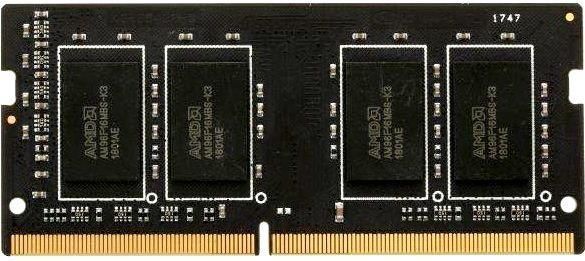 Оперативная память для ноутбука AMD Radeon 4GB AMD Radeon™ DDR4 3200 SO-DIMM R9 Gamers Series Black Gaming Memory Non-ECC, CL16, 1.2V, RTL R944G3206S1S-U