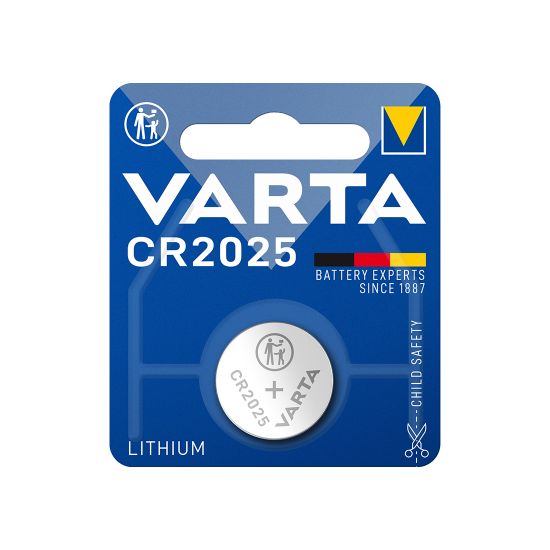 Батарейка VARTA Lithium CR2025 3V (1 шт) (6025)