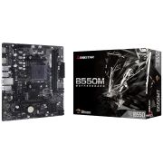 BIOSTAR MB AM4 B550 2 x DDR4 4 x SATA III 1 x M.2 1 x DP Port 1 x HDMI Port 1 x LAN port Micro ATX