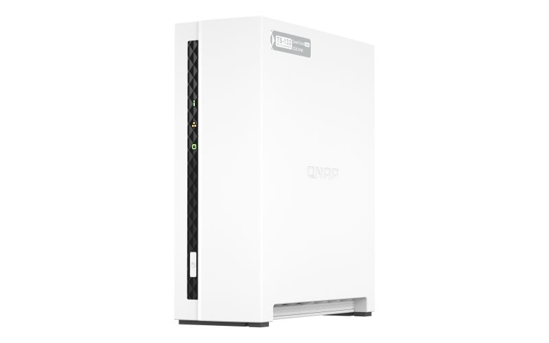 Сетевое оборудование QNAP TS-133-EU-RU Сетевой накопитель, 1 отсек 3,5"/2,5". ARM Cortex-A55 1,8 ГГц, 2 ГБ. Сетевое оборудование QNAP TS-133-EU-RU Сетевой накопитель, 1 отсек 3,5"/2,5". ARM Cortex-A55 1,8 ГГц, 2 ГБ.